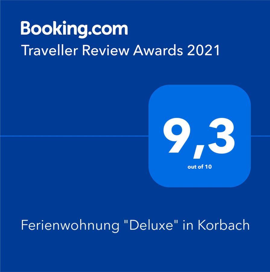 Ferienwohnung "Deluxe" In Korbach Exterior foto